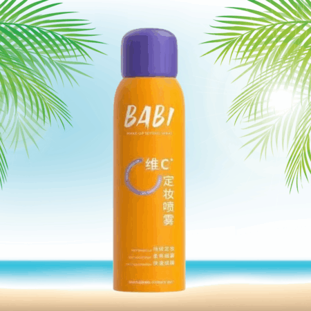 Xịt khoá makeup BABI vitamin C cấp ẩm khoá nền lâu trôi